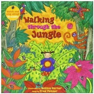 Walking Through The Jungle English Story Reading Books for Children Kids Baby  3 - £10.58 GBP