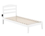 White Twin Xl Platform Bed By Afi Warren. - £196.76 GBP