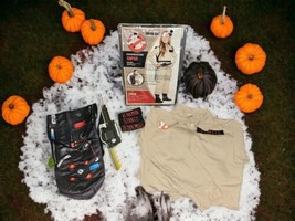 Spirit Ghostbusters Costume 4 character Name tags + Proton Pack L 12-14 ... - $33.25