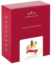 Hallmark  A Pony For Christmas - Series 24th Keepsake Ornament 2021 - £11.07 GBP