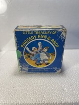 Vintage 1984  New Little Treasury of Raggedy Ann &amp; Andy 6 Books - £9.64 GBP