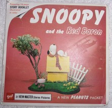 View-Master Snoopy And The Red Baron 21 Stereo Pictures 1969 - £12.63 GBP