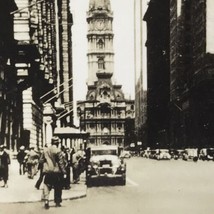 Broad Street City Hall Philadelphia Vintage Small Photograph 1940 Karl Lutz - £9.67 GBP