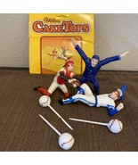 Vintage Baseball Cake Toppers Trio~Wilton 1979 - $6.33