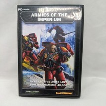 Codex Armies Of The Imperium Interactive Army List For Warhammer 40K PC Game - £8.55 GBP