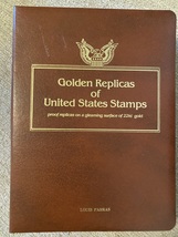 Golden Replicas of United States Stamps 72 Covers in Vinyl Sleeves and B... - $100.00