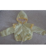 VTG Yellow Hooded Girl’s Jacket by Little One (#1554) - £15.68 GBP