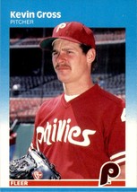 1987 Fleer - #174 Kevin Gross Philadelphia Phillies Baseball Card - $1.29