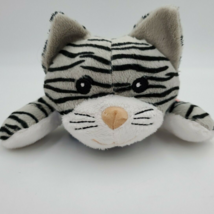 Melissa &amp; Doug Grey &amp; Black Tiger Striped Kitty Cat Kitten Plush 9&quot; w/ c... - £9.26 GBP