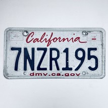  United States California Lipstick Passenger License Plate 7NZR195 - £13.23 GBP