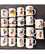 Olympic Summer Games 1984 Vintage 18 Coffee Mug Bundle USA Sam Eagle Los... - £247.25 GBP