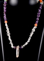 Shamanic Journeyer Crystal Energy Mystic necklace  infusion of divine fi... - $69.95