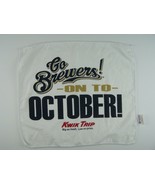 Milwaukee Brewers On To October Kwik Trip Collectible Towel 2018 - £5.46 GBP