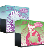 Pokemon Scarlet &amp; Violet Temporal Forces Set of Two (2) Elite Trainer Boxes - £66.05 GBP