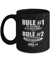 Coffee Mug Funny Rule # 1 The Driver Is Always Right  - £16.08 GBP