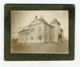 Old School House Mounted Photograph 1930&#39;s - £11.07 GBP