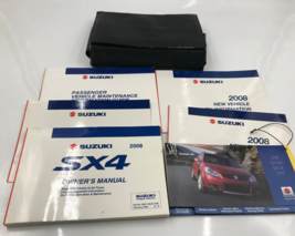 2008 Suzuki SX4 Owners Manual Set with Case OEM I02B49007 - £28.37 GBP