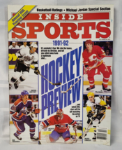 1991 - 1992 INSIDE SPORTS MAGAZINE GRETZKY LEMIEUX NHL HOCKEY PREVIEW VI... - $22.99