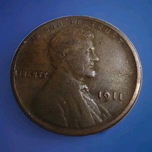 1911 1 BN Lincoln Cent Wheat Penny - $278.74 MXN