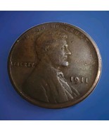 1911 1 BN Lincoln Cent Wheat Penny - $278.74 MXN