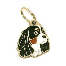Dog name id tag Cavalier King Charles Spaniel, Personalized, Handmade, Charm - £15.99 GBP+