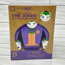 Loot Crate Exclusive The Joker Painted Wooden Figure DC Comics 2015 - £7.73 GBP