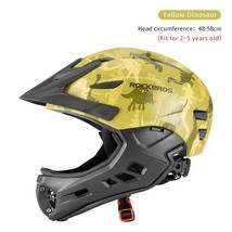 ROCKBROS Children Helmet Integrally Breathable Ultralight Goggles Bike Taillight - £83.92 GBP