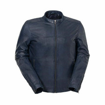 WHETBLU Men&#39;s Biker Balor Leather Jacket - $251.90