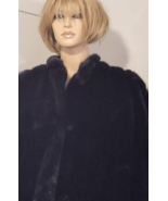 Women&#39;s  Faux Fur Styled short Black Coat - $54.82 CAD