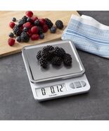 Stainless Steel Kitchen Scale Digital Gray Plastic Multifunction - €22,21 EUR