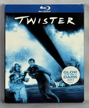 TWISTER Bill Paxton Helen Hunt BluRay w/ Rare Glow In The Dark Cover - $13.41