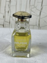 Musk Houbigant .5 fl oz Cologne Vintage Splash - £29.20 GBP