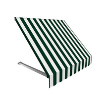 Awntech CR33-US-6FW 6.38 ft. Dallas Retro Window &amp; Entry Awning, Forest ... - £486.79 GBP