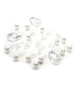 Acrylic Flower Pearl Mix White - £20.00 GBP