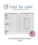 Child Be Safe Child and Pet Proof WHITE Rocker Wide Switch Safety Cover,... - $236.25 MXN