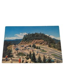 Postcard Newfound Gap Parking Area Great Smoky Mountains Chrome Posted - £6.64 GBP