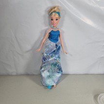 Cinderella Barbie Doll Big Head Style W/ One Shoe &amp; Necklace Hasbro Disney 2015 - £9.95 GBP