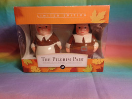 Publix Thanksgiving The Pilgrim Pair Salt and Pepper Shaker Set Encore Edition - £7.07 GBP