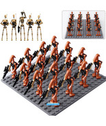 Star Wars RO-GR Battle Droid Army Lego Compatible Minifigure Bricks Set ... - £8.32 GBP