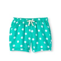 Wonder Nation Girls Pull On Shorts Size X-Large 14-16 Aqua Dot Color NEW - £7.05 GBP