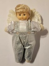 Original Bean Angel Collectibles FRIENDSHIP Silver Blonde Blue Eyes 10&quot; Doll - £10.21 GBP