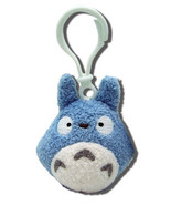 My Neighbor Totoro Blue 3&quot; Plush Doll W/ Backpack Clip Anime Licensed NEW - £9.55 GBP