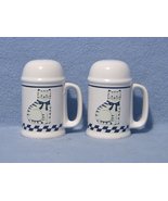 Smiling Kitty Cat Salt and Pepper Shakers Ceramic - £3.92 GBP
