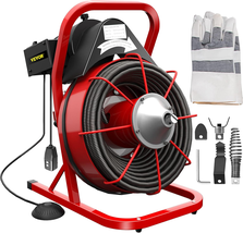 Drain Cleaner Machine 75Ft X 1/2Inch, 370W Drain Cleaning Machine Fits 1... - $454.22