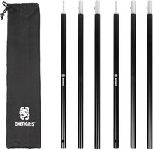 Lightweight Onetigris Tent Poles, 2 Pc. Set, 7075 Aluminum Alloy, Adjust... - $39.98