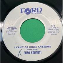 Enzo Stuarti They&#39;ll Remember the Kindness / I Can&#39;t Go Home 45 Pop Voca... - £8.45 GBP