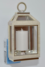 Bath &amp; Body Works Beach Candle Lantern Wallflowers Plug In Light Nightlight Wood - £14.63 GBP
