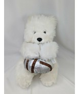 KB Hershey Hugs White Bear Plush Candy Kiss 12 Inch Stuffed Animal Toy - £7.40 GBP