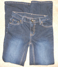 Girls Jeans Blue 5 pocket Sz 12S - £8.00 GBP