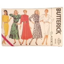 Butterick 4364 Pattern Misses&#39; Dress Loose-Fitting Shoulder Pads 6-8 VTG... - $3.70